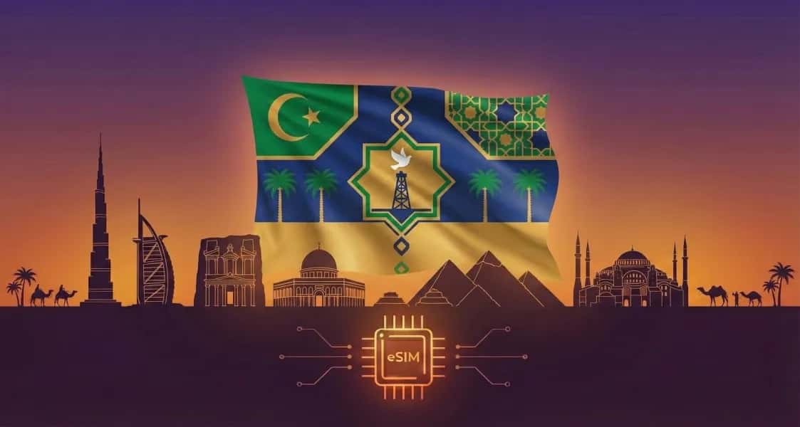 Middle East (11 Countries), Ecuador Abroad eSIM