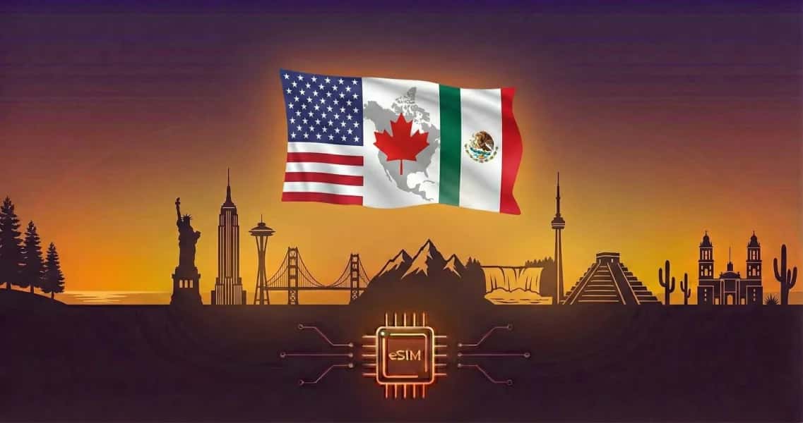 North America (3 Countries), Ecuador Abroad eSIM